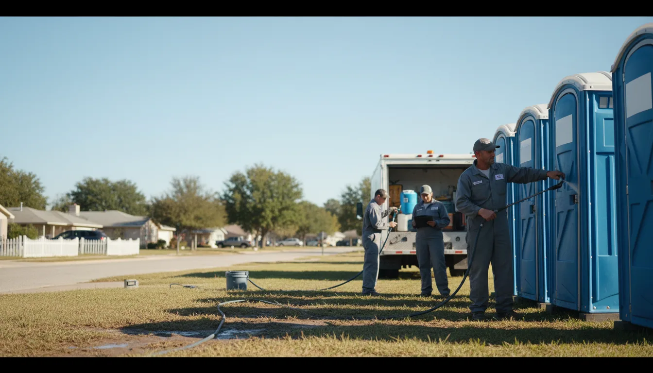 Long-Term Portable Toilet Rental in Saint David, IL near me